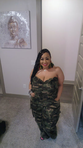 Kandii Camo Jumpsuit