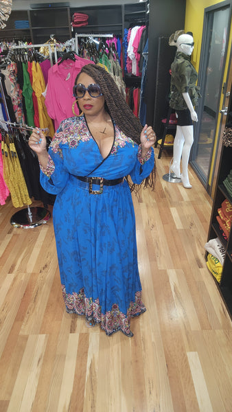 Paisley Paradise Dress