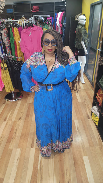 Paisley Paradise Dress