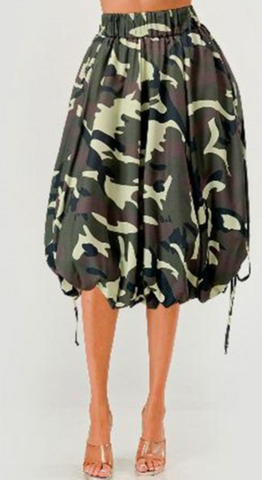 Animal Print Skirt