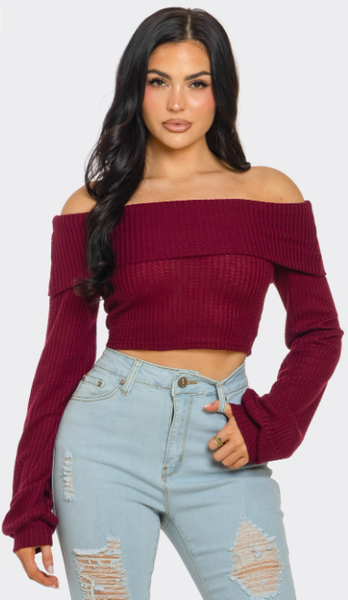 Kandy Cold Shoulder Top