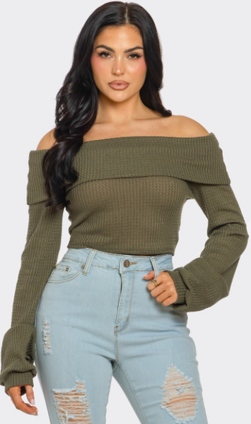 Kandy Cold Shoulder Top
