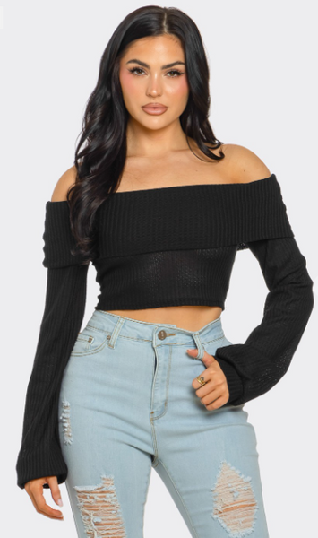 Kandy Cold Shoulder Top