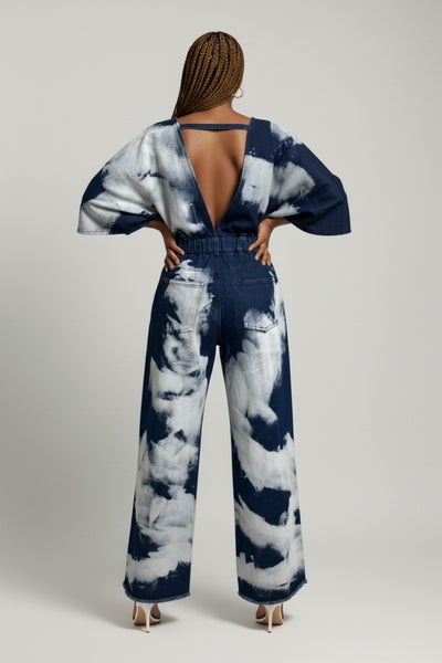 Entice Me Denim Jumpsuit