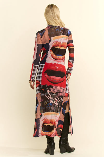 Good Kisser Sheer Dress