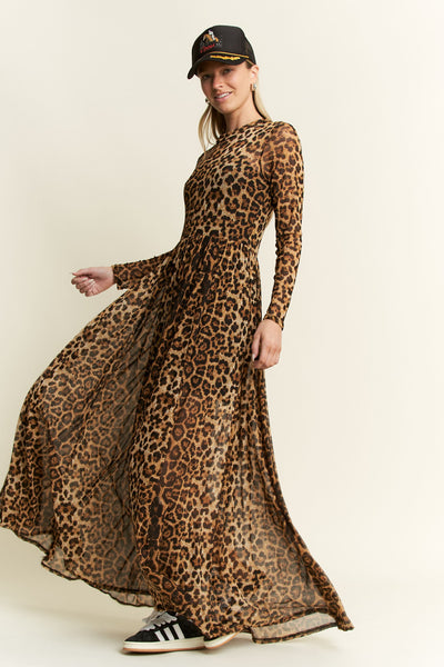 Lady Leopard Dress