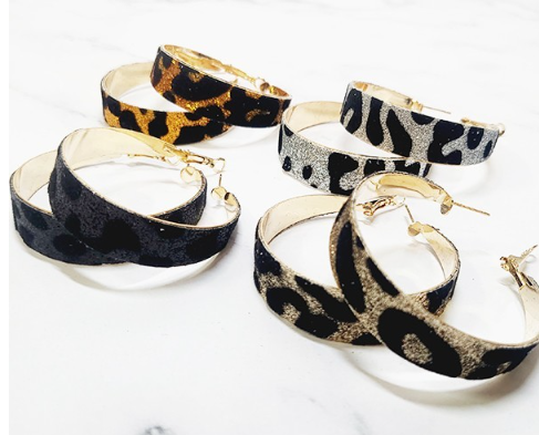 Leopard Earrings