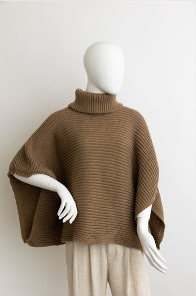 Turtleneck Poncho