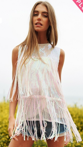 Shake It Mama Sequin Top