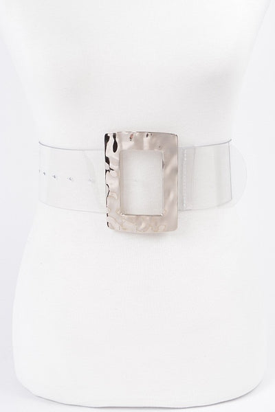 Metal Meshay Clear Belt