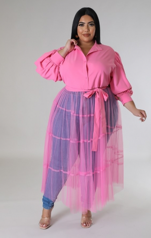 Tiana Tulle Top