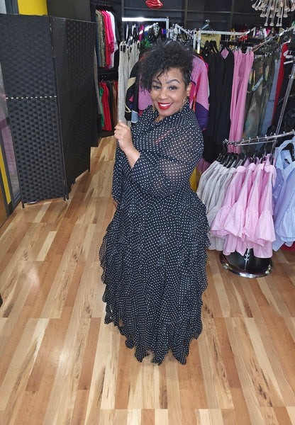 Such A Lady Ruffle Dress