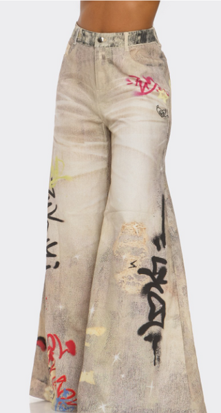 Gayla Graffiti Jeans