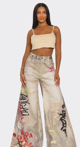 Gayla Graffiti Jeans