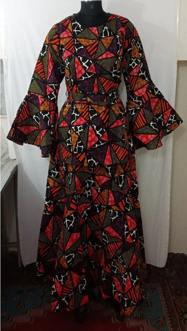 African Mekani Skirt Set