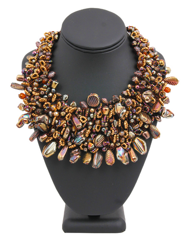 Beaded Bib Necklace