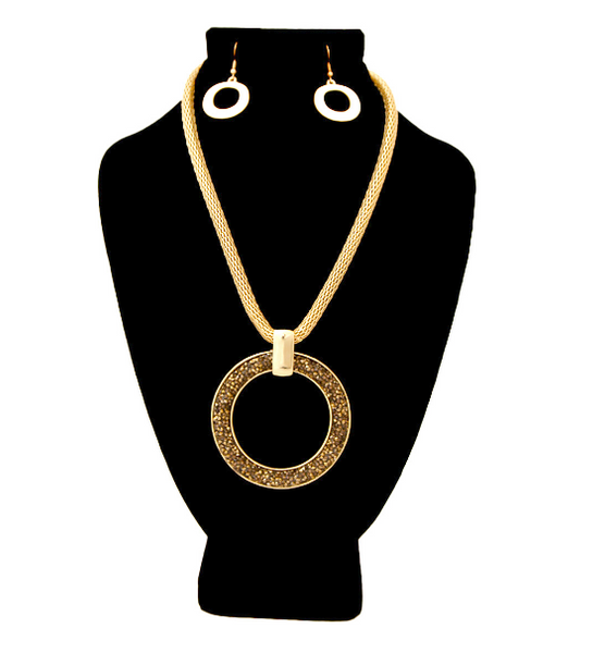Golden Circle Necklace