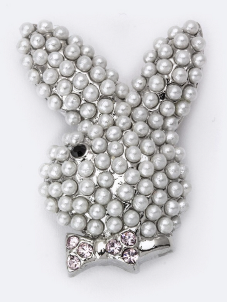 Pearl Playboy Brooch