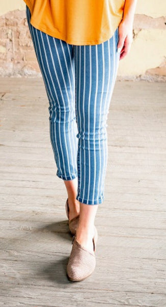 Pin Striped Jegging