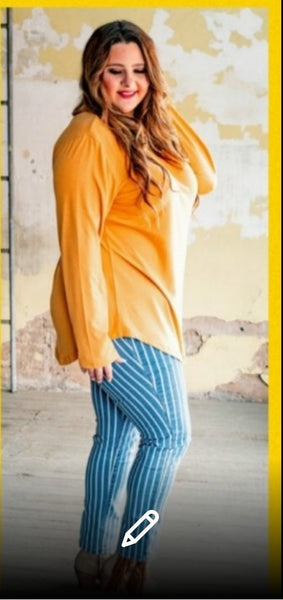 Pin Striped Jegging