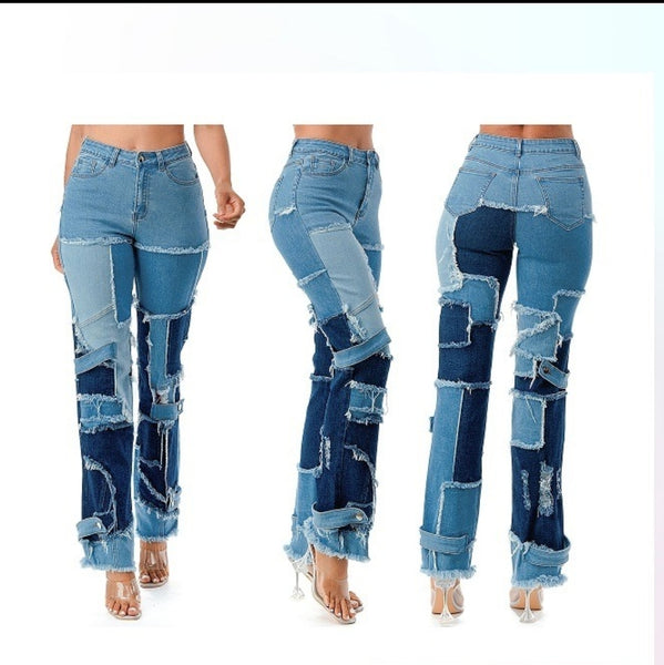 Patchwork Jeans