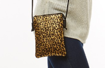 Metallic Leopard Crossbody