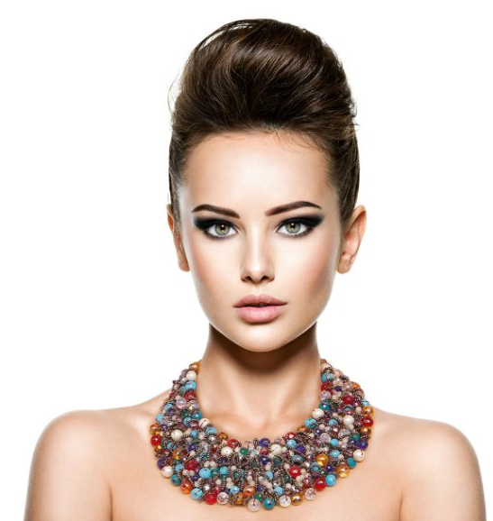 Beaded Bib Necklace